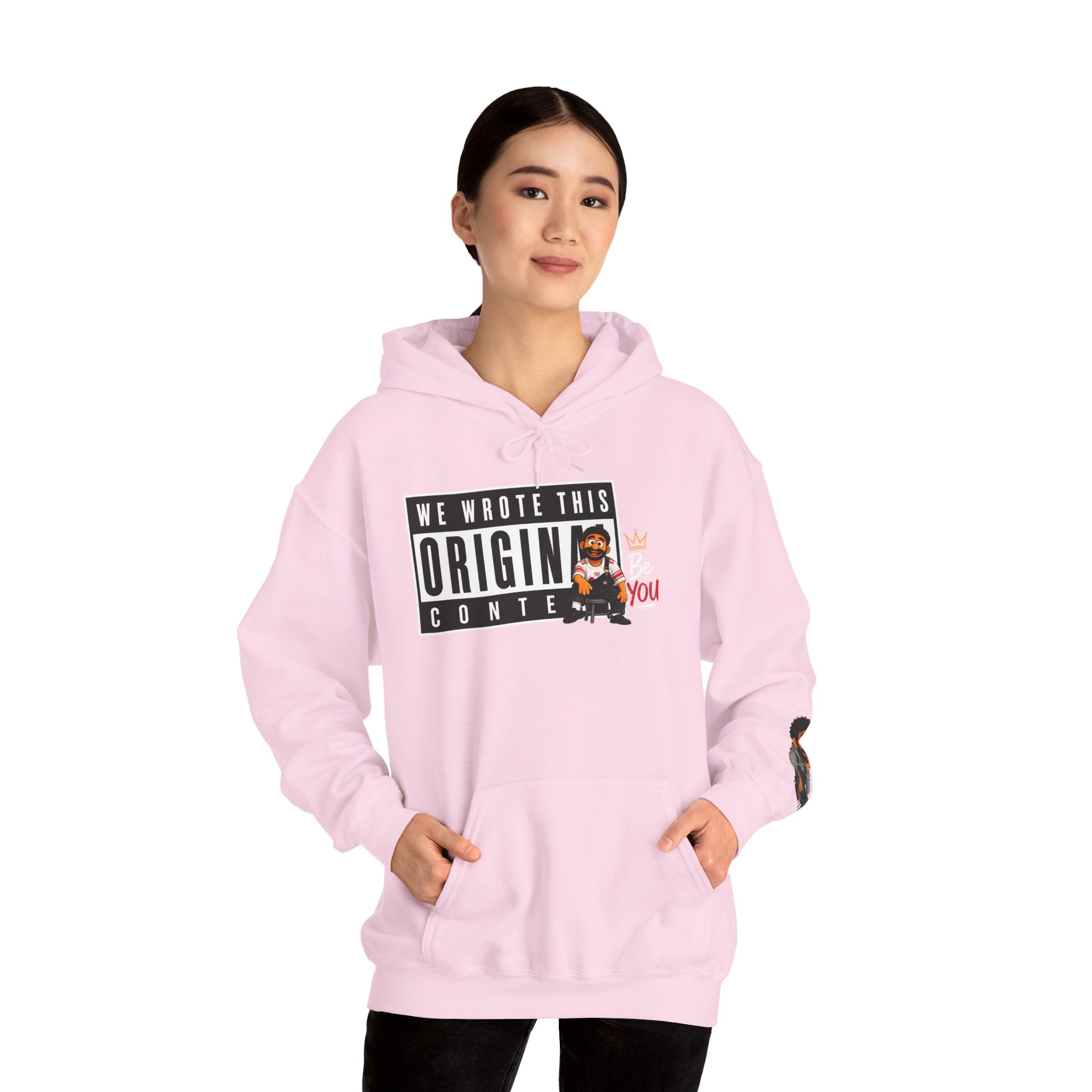 Manolito on the Sleeve - Unisex Heavy Blend™ Hooded Sweatshirt