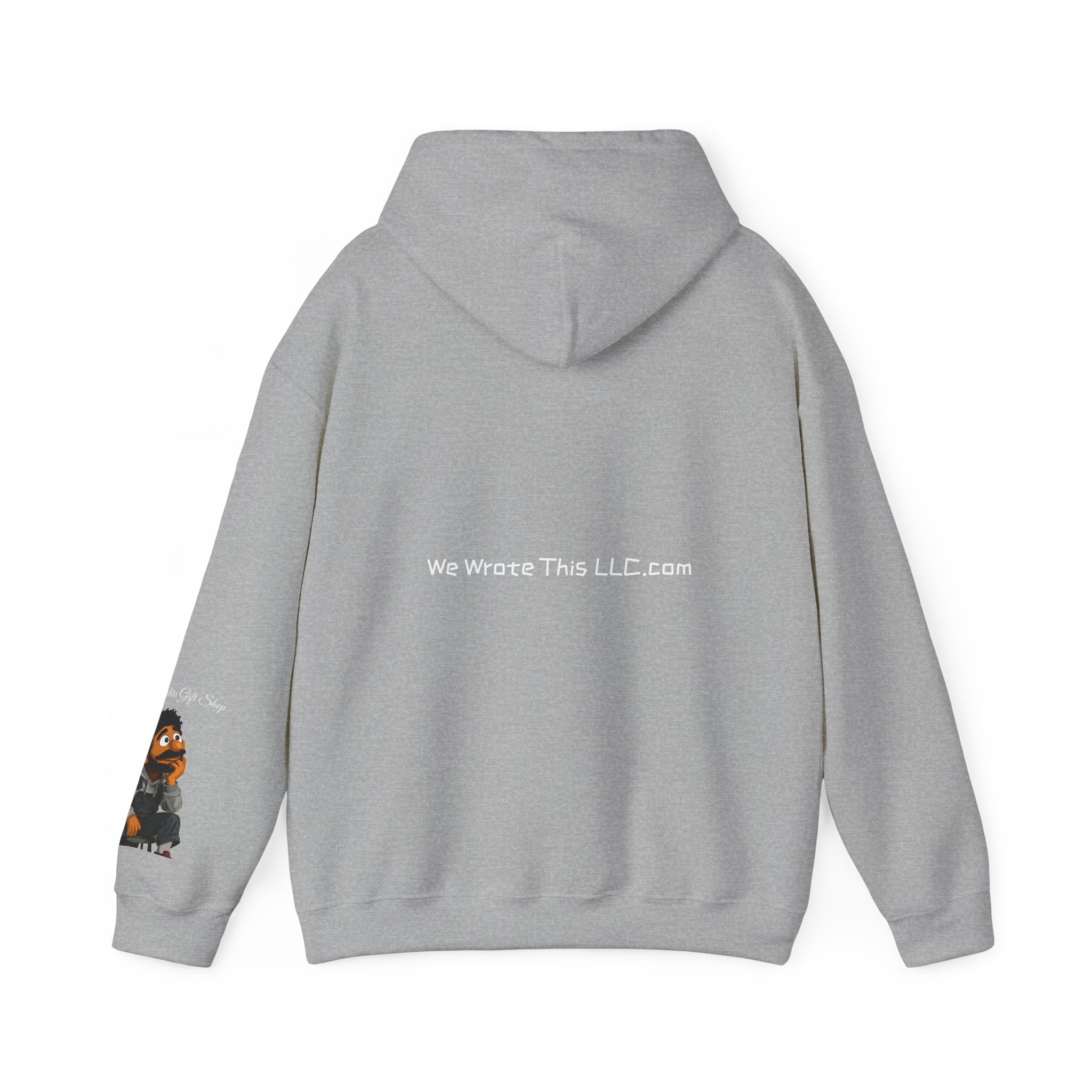 Manolito on the Sleeve - Unisex Heavy Blend™ Hooded Sweatshirt