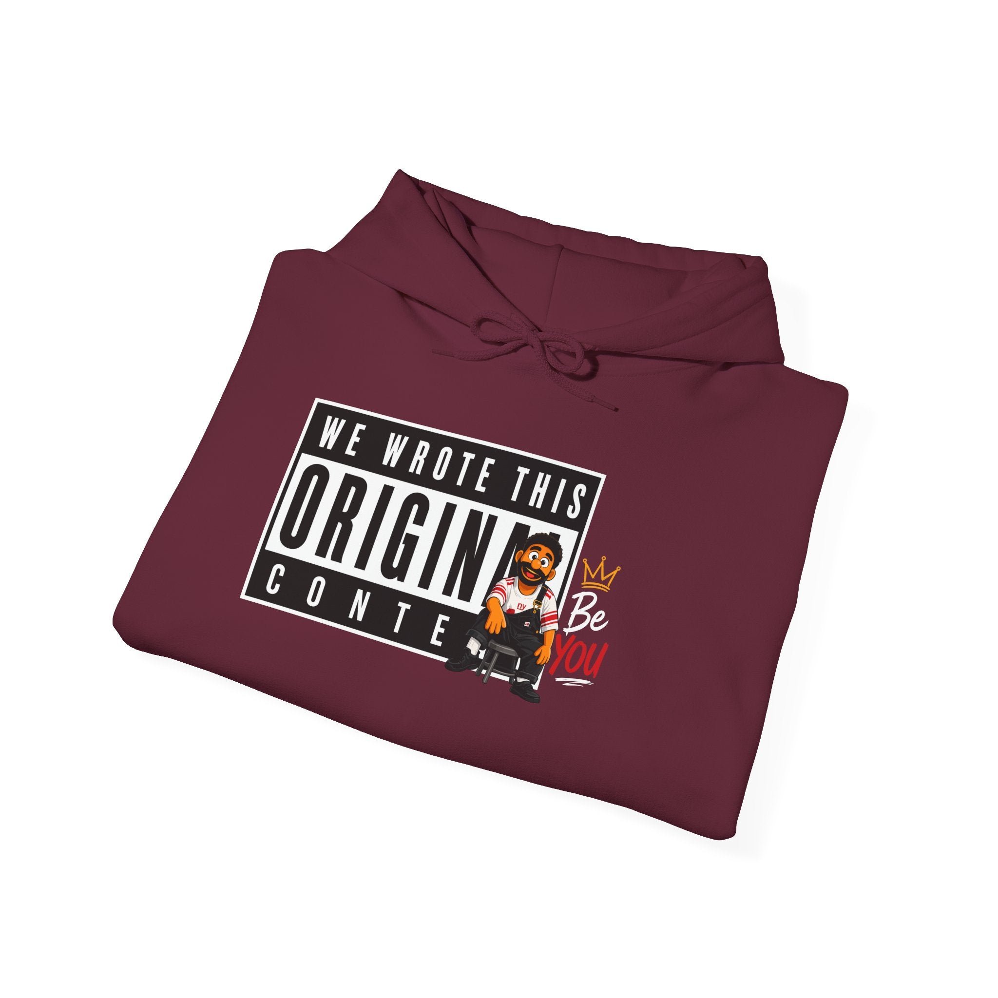 Manolito on the Sleeve - Unisex Heavy Blend™ Hooded Sweatshirt
