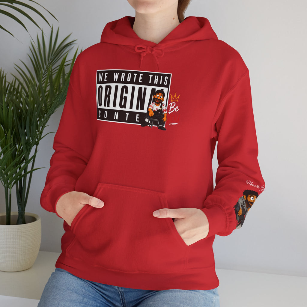Manolito on the Sleeve - Unisex Heavy Blend™ Hooded Sweatshirt