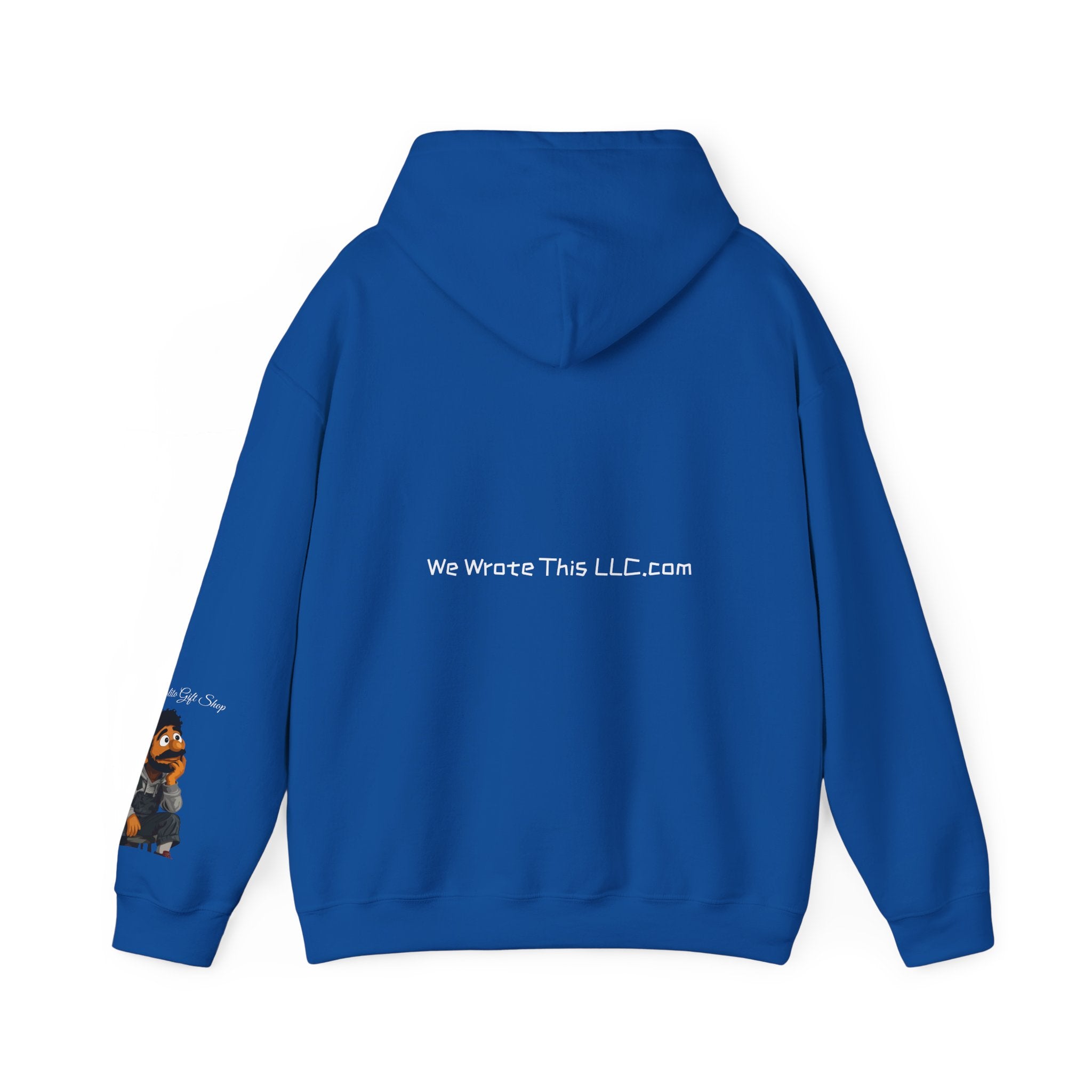 Manolito on the Sleeve - Unisex Heavy Blend™ Hooded Sweatshirt