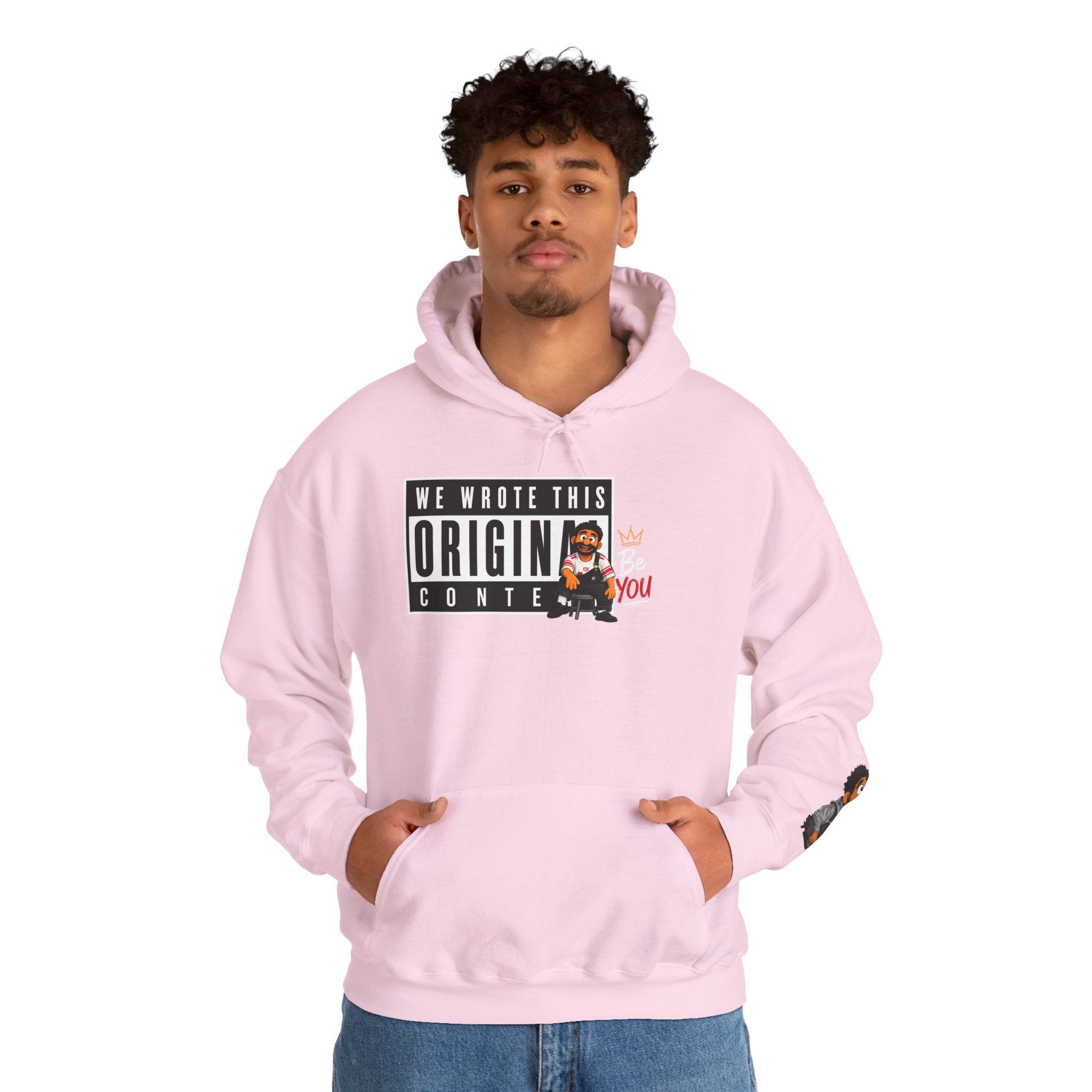 Manolito on the Sleeve - Unisex Heavy Blend™ Hooded Sweatshirt