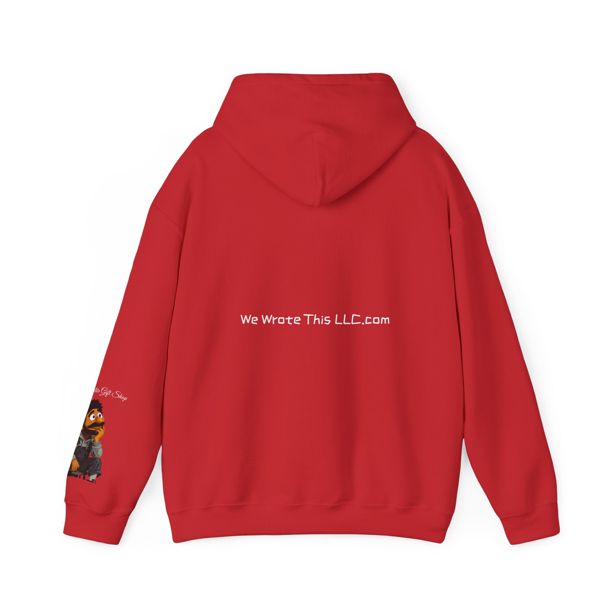 Manolito on the Sleeve - Unisex Heavy Blend™ Hooded Sweatshirt