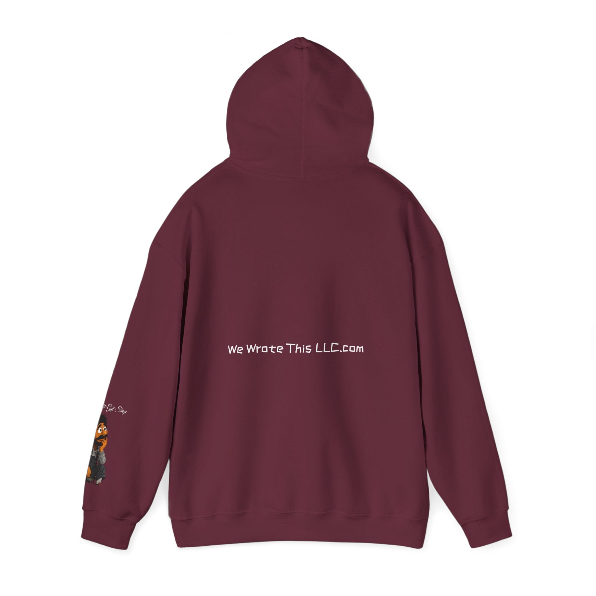 Manolito on the Sleeve - Unisex Heavy Blend™ Hooded Sweatshirt