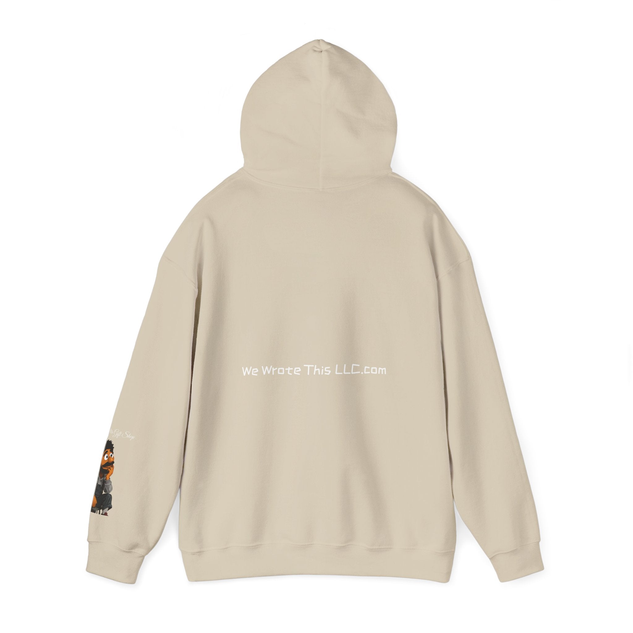 Manolito on the Sleeve - Unisex Heavy Blend™ Hooded Sweatshirt