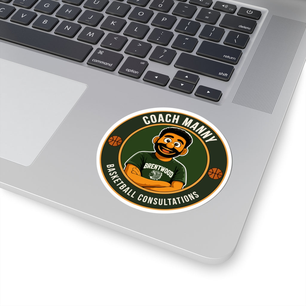 Coach Manny Sticker