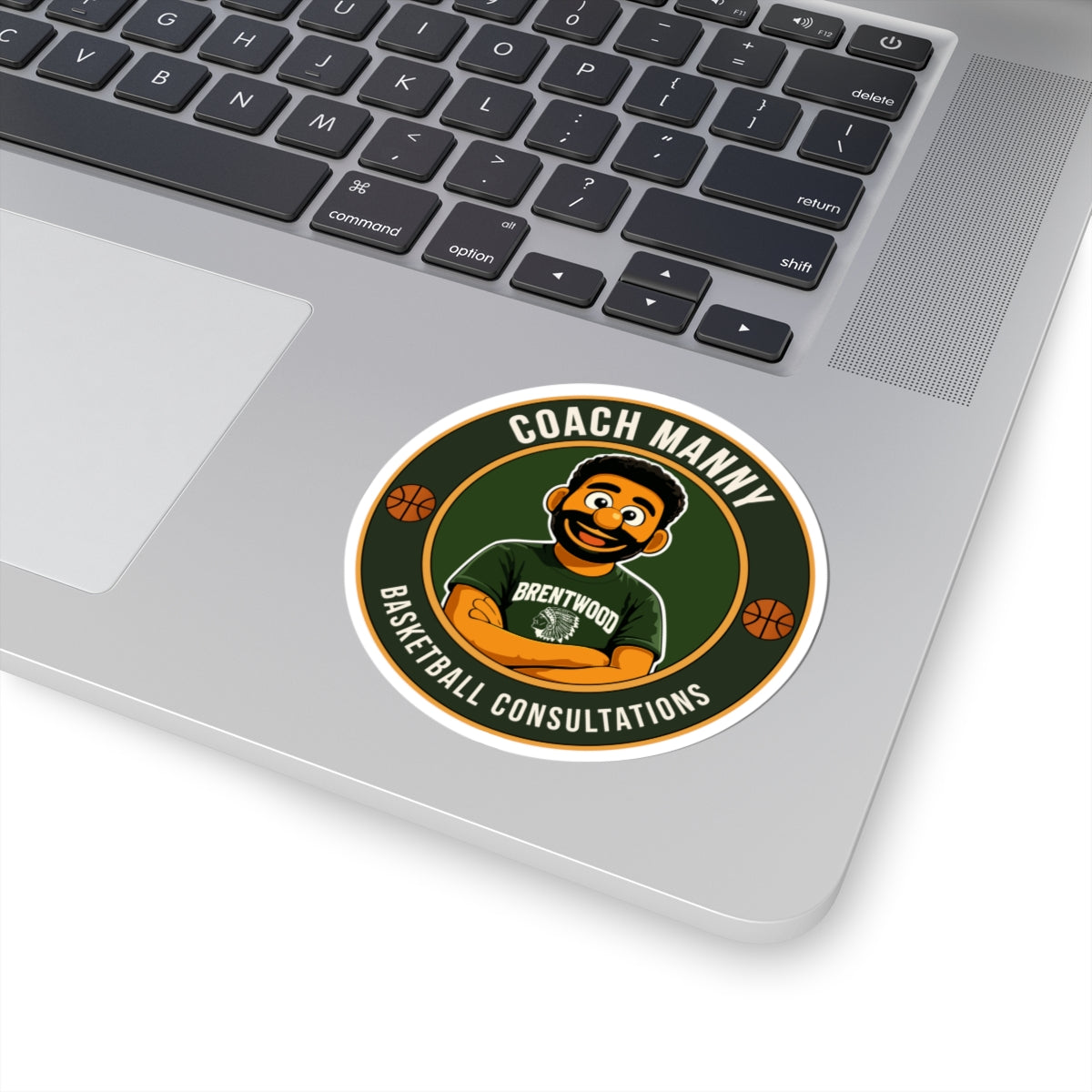 Coach Manny Sticker