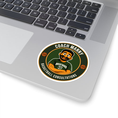 Coach Manny Sticker